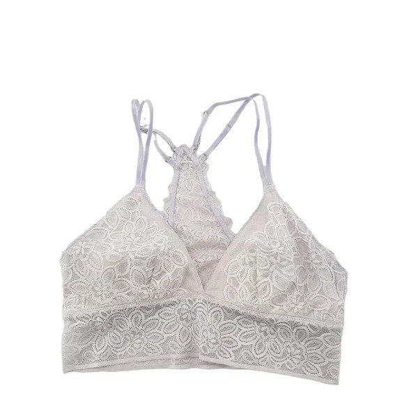Aerie Racerback Lace Bralette Size S - Picture 6 of 8